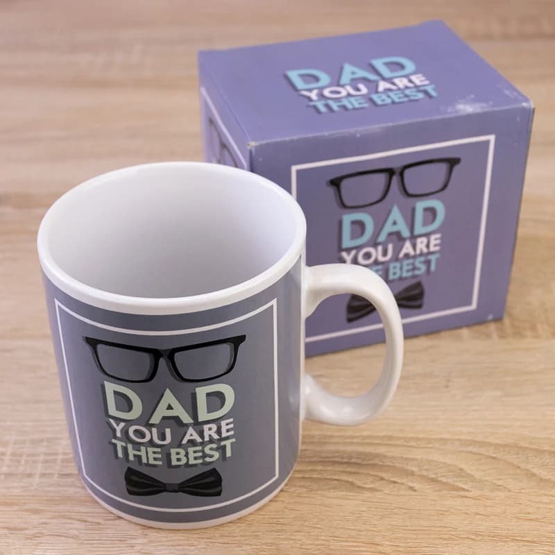Кухоль Гігант Папа, ти найкращий - Dad you are the best — фото 2