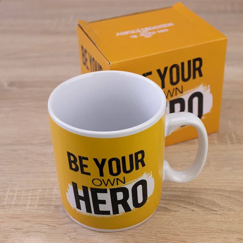 Кухоль Гігант Будь своїм власним героєм - Be your own hero — фото 2