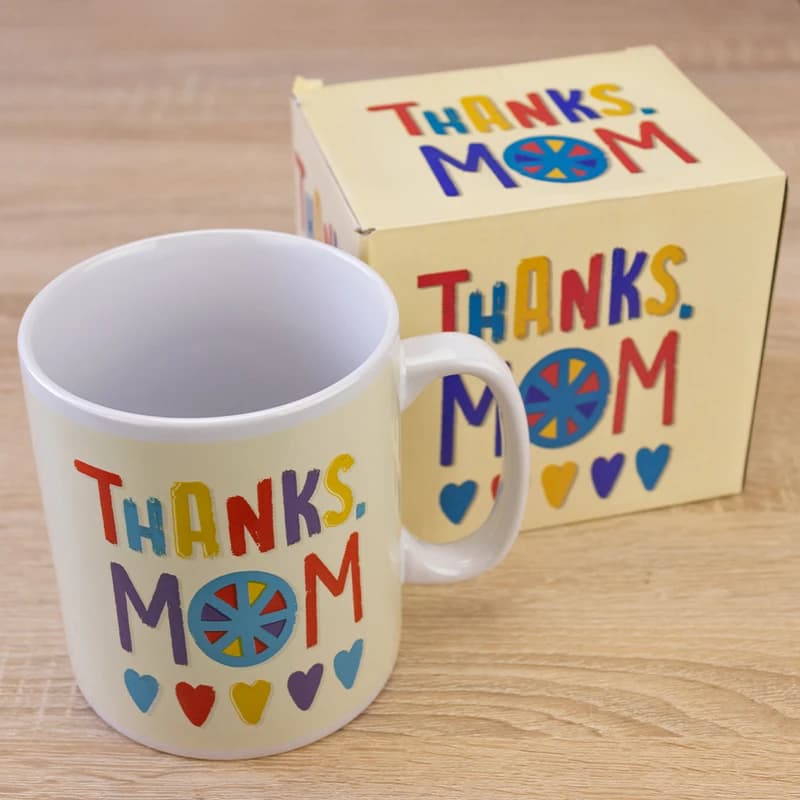 Кухоль Гігант Дякую мама - Thanks mom — фото 2