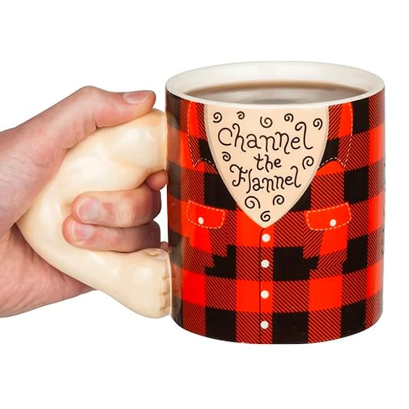 Кухоль фігурний Качок Channel the Flannel — фото 2