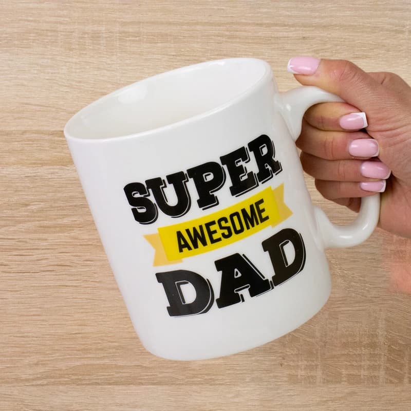 Кухоль Гігант Супер приголомшливий тато - Super dad