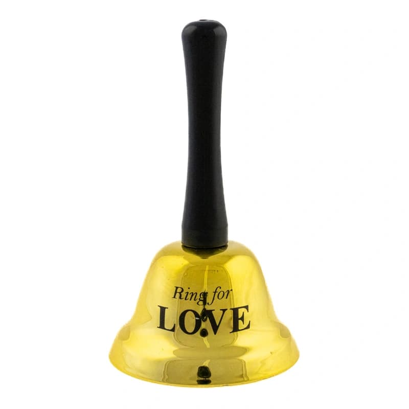 Дзвіночок LOVE (золотий)