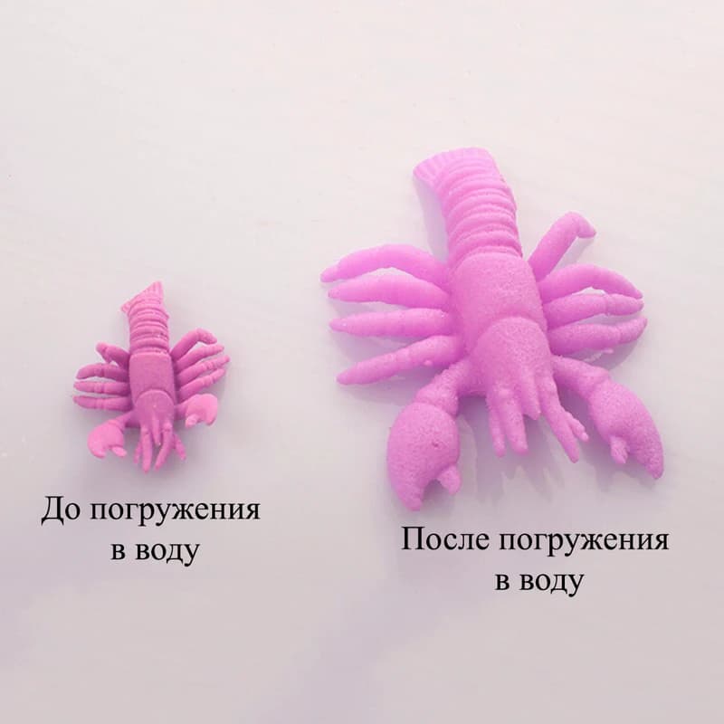 Зростаючі у воді іграшки 6х3см Комахи (1шт) — фото 4