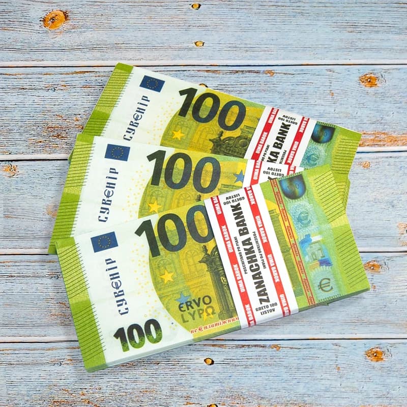 Сувенірні гроші 100 євро — фото 4