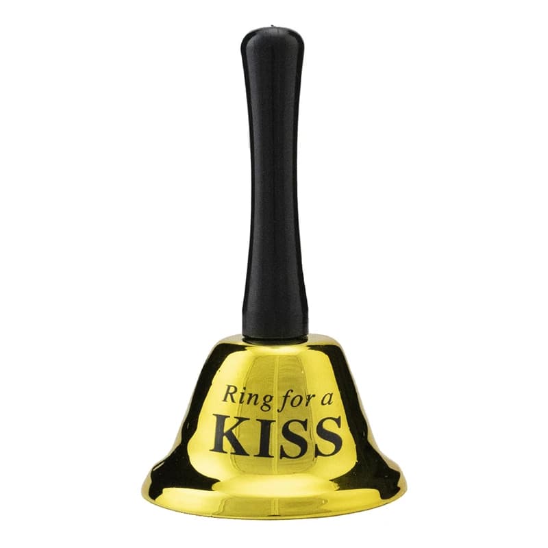 Дзвіночок KISS без коробки (золотий)